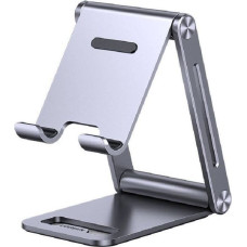 Ugreen aluminiowa regulowana podstawka na telefon/tablet (szary)
