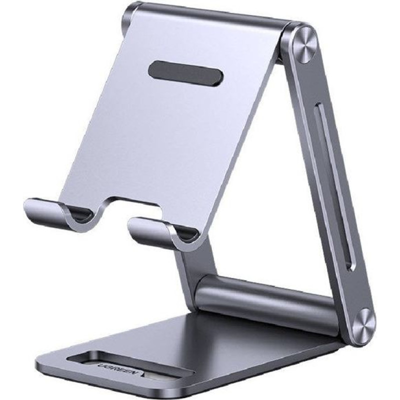 Ugreen aluminiowa regulowana podstawka na telefon/tablet (szary)