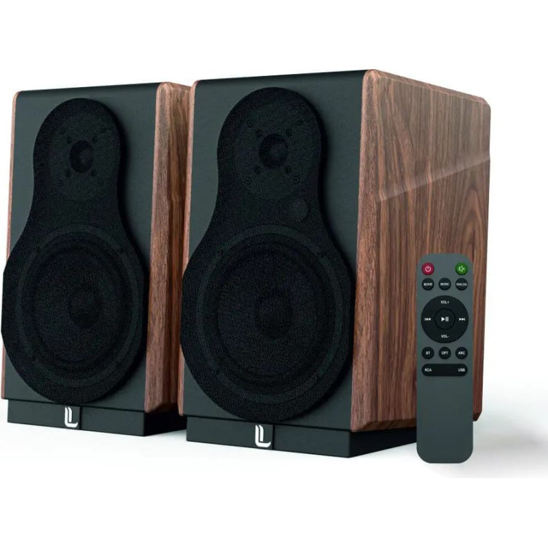 Laudberg M1 bookshelf speakers 2.0 for TV 120W