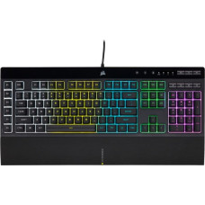 Corsair K55 RGB PRO Gaming Keyboard USB QWERTZ German Black