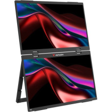Verbatim Monitor dotykowy dual essentialis 2x 15,6  full hd 60hz