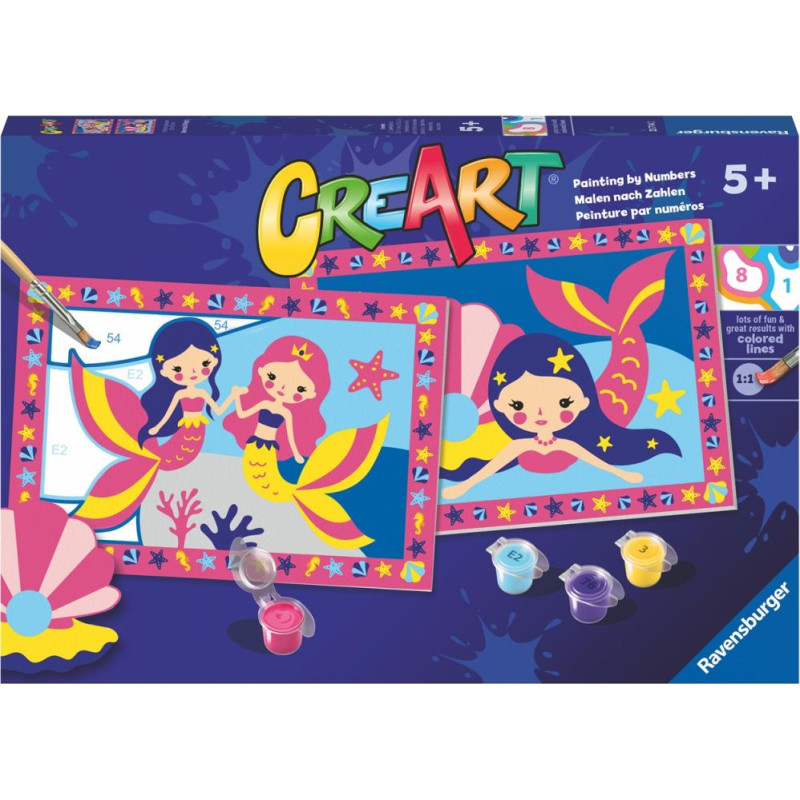 Ravensburger : Creart Jr - Mermaids (23714)