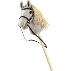Milly Mally Koń na kiju hobby horse light grey szary