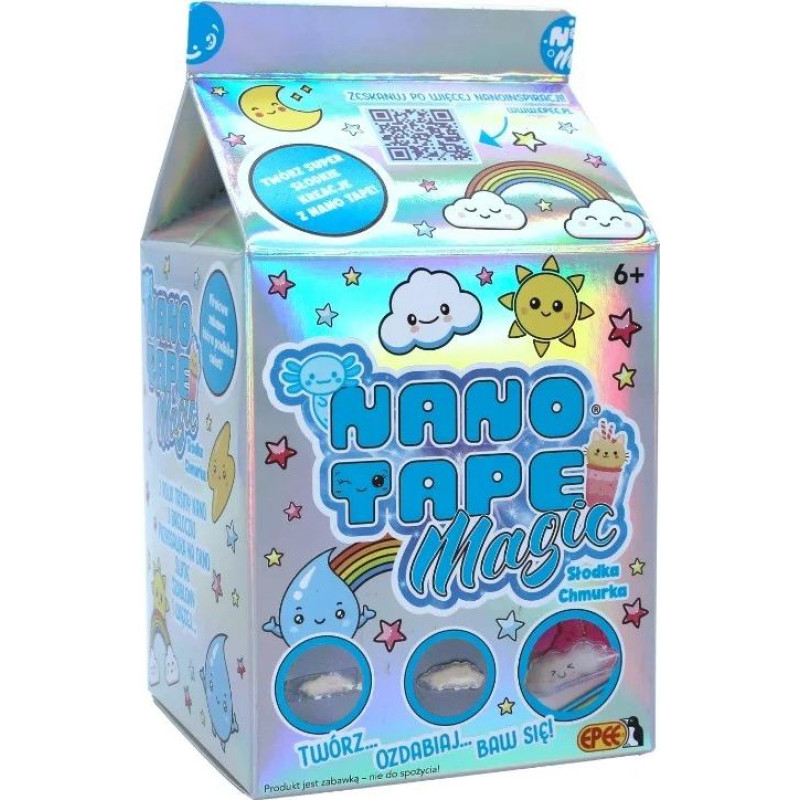 Epee Zestaw nano tape magic starter pack, słodka chmurka