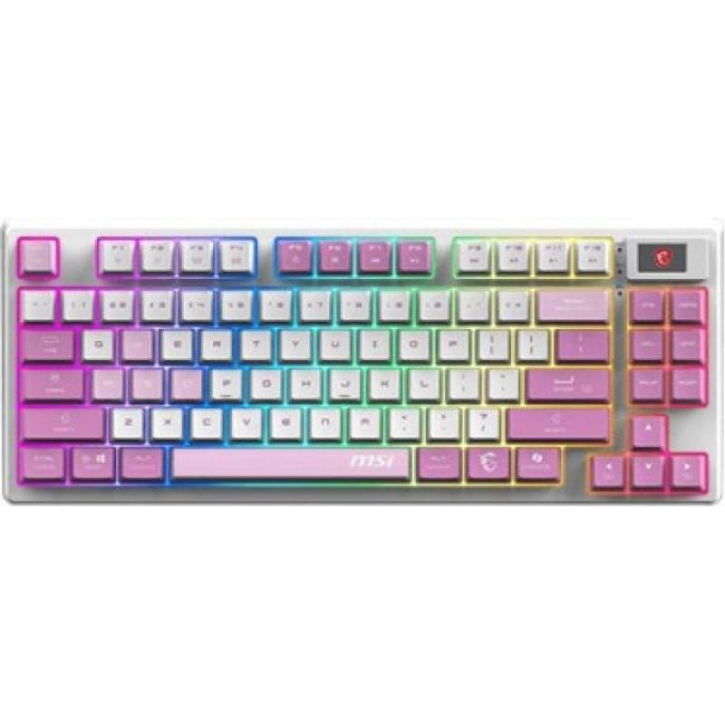 VIOLET US/FORGE GK600 TKL W VIOLET MSI Gaming Keyboard
