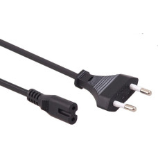 Maclean Kabel zasilający ósemka 2 pin 1,5m wtyk eu mctv-809