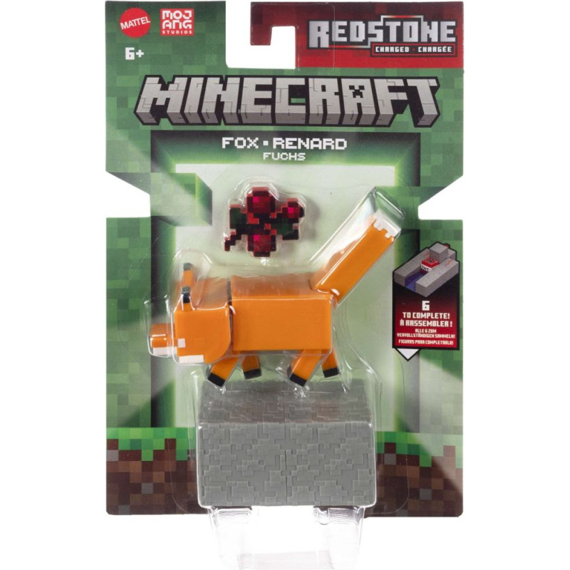 Mattel Minecraft: Redstone Charged - Fox Figure (JJR89)