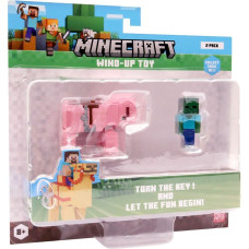 P.m.i. Kids World Minecraft s2 3d wind-up toy - baby zombie & pig