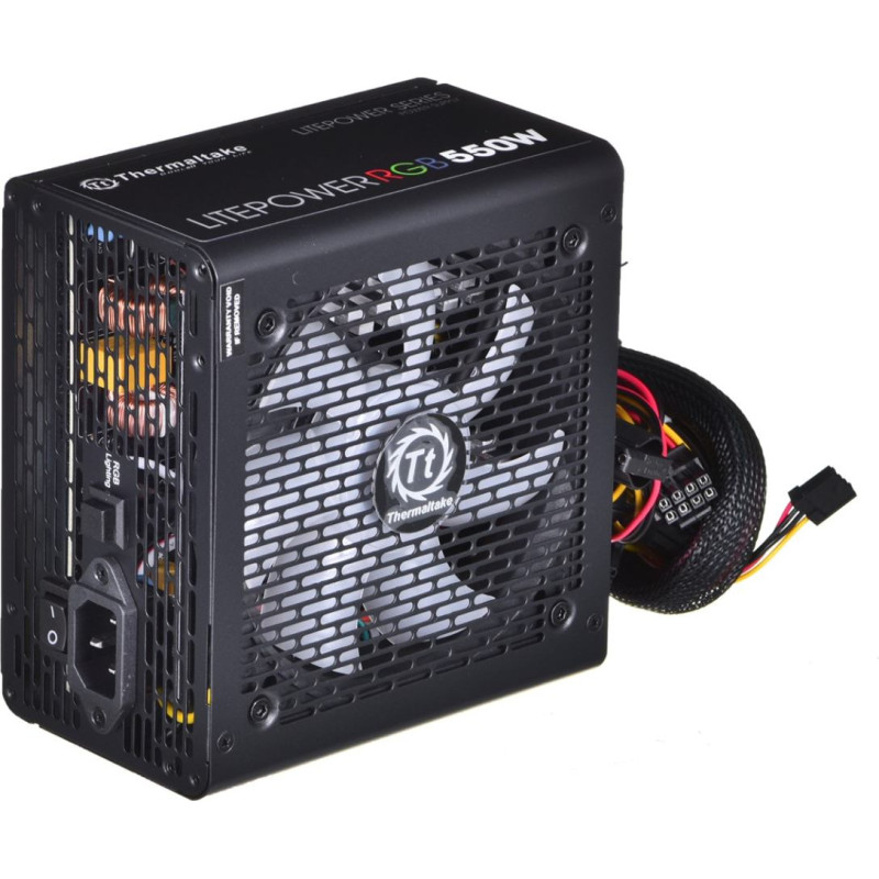Thermaltake Zasilacz thermaltake litepower rgb ps-ltp-0550nhsane-1 (550 w; aktywne; 120 mm)