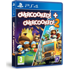 PS4 Overcooked! + Overcooked! 2 Double Pack Playstation 4 video spēle