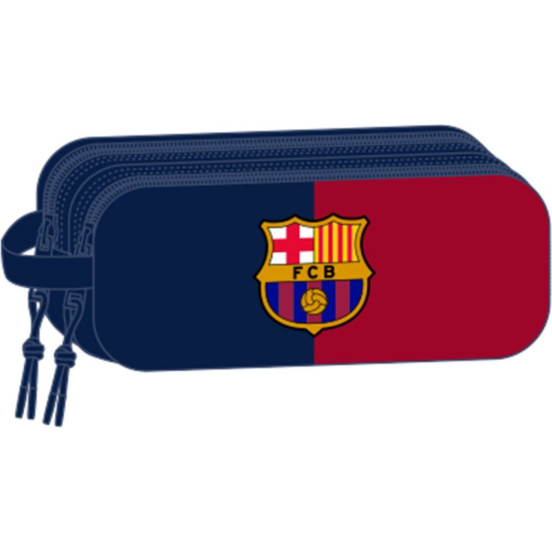 Safta : 3D Double Pencil Case F.C.Barcelona 3D (822584512)