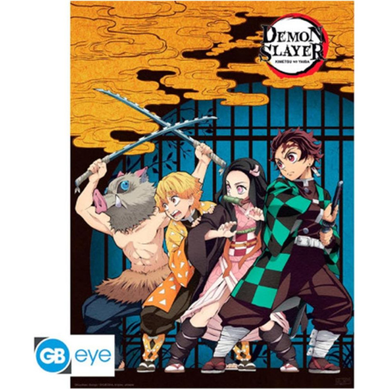 Abysse : Demon Slayer - Group Chibi Poster (52X38) (ABYDCO591)