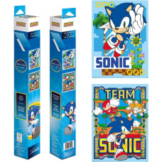 ''Pyramid Shop.com'' Pyramid: SEGA - Sonic The Hedgehog - Poster Set (52x38cm) (PPB35404)