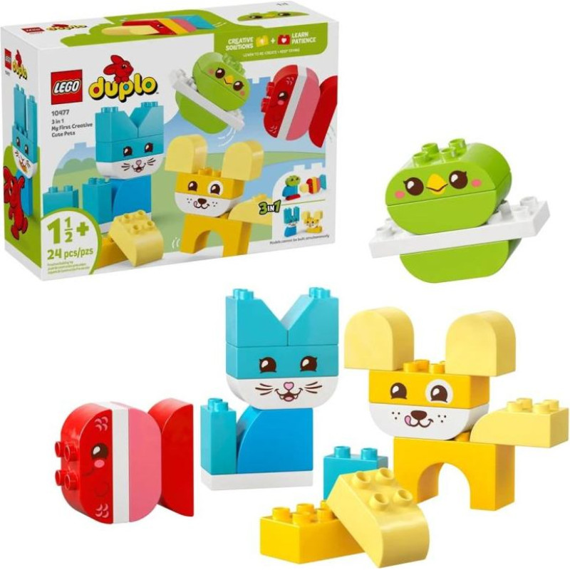 Lego DUPLO MY FIRST 3in1 10477 Creative Cute Animals 3in1