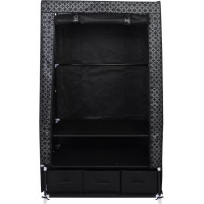 TEXTILE WARDROBE 88x50x160CM ORNAMENT 45245