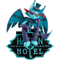 Banpresto Monitor Top: Hazbin Hotel - Husk (ver.B) Statue (15cm) (29704)