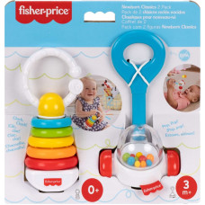 Mattel Fisher-Price: Rattles & Teethers - Classic Rattles Set of 2 (JKP54)