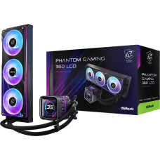 Asrock Chłodzenie asrock phantom gaming 360 lcd