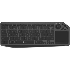 Natec Klawiatura smart tv turbot 2 slim bezprzewodowa bt+2.4ghz