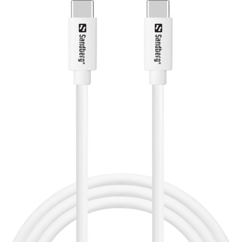 Sandberg 336-52 USB-C to USB-C 65W cable, 1M