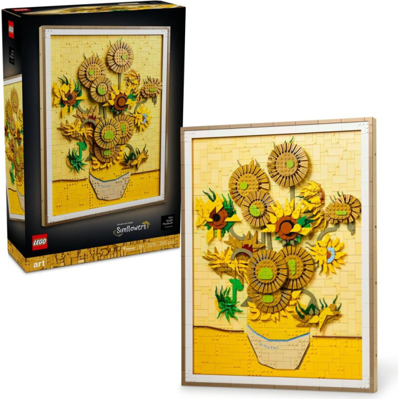 Lego ® Art: Vincent van Gogh – Sunflowers (31215)