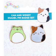 Fizz Creations Fizz Squishmallows - Cam & Wendy Pin Badges x 2 CDU (350122)