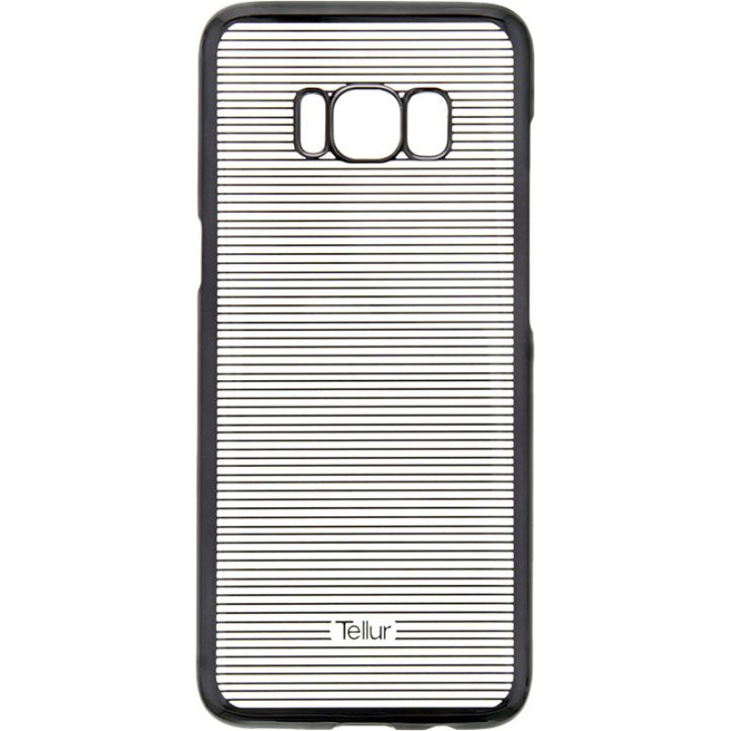 Tellur Cover Hard Case for Samsung Galaxy S8, Horizontal Stripes black