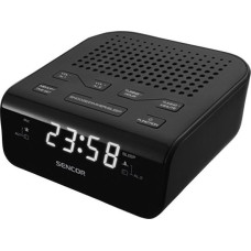 Sencor Src 136 b radiobudzik, wyświetlacz led, prog. 20 stacji fm