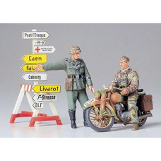 Tamiya Zestaw german motorcycle orderly set