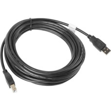 Lanberg Kabel usb 2.0 am-bm 5m czarny
