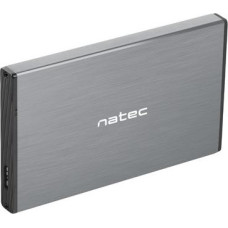 Natec Kieszeń zewnętrzna hdd/ssd sata rhino go 2,5 usb 3.0 szara