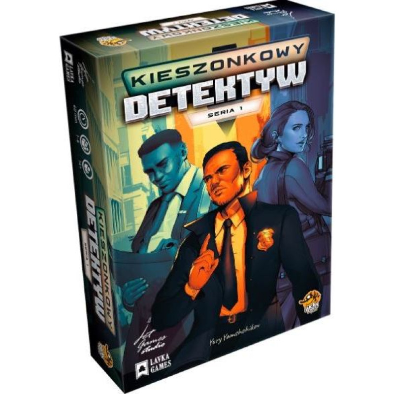 Lucky Duck Games Gra kieszonkowy detektyw