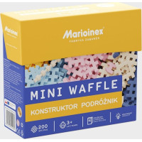 Marioinex Klocki mini waffle - podróżnik 200 elementów