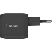 Belkin Ładowarka podwójna ścienna 45w usb-c gan z pps czarna
