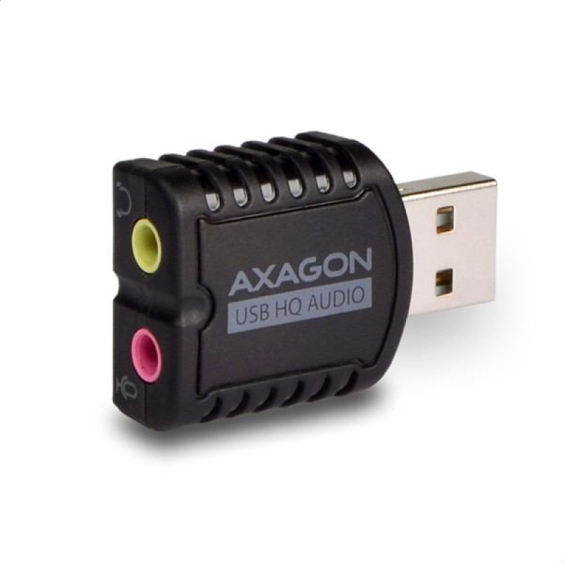 Axagon Ada-17 zewnętrzna karta dzwiękowa, usb 2.0 mini, 96khz/24-bit stereo, wejście usb-a