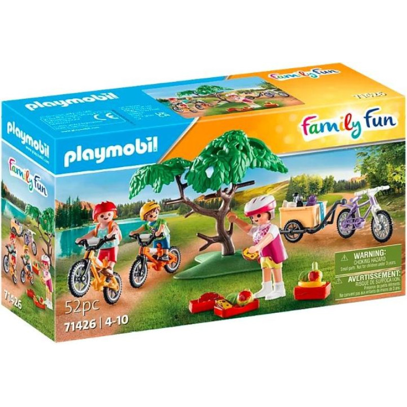 Playmobil Zestaw z figurkami family fun 71426 wycieczka rowerami górskimi