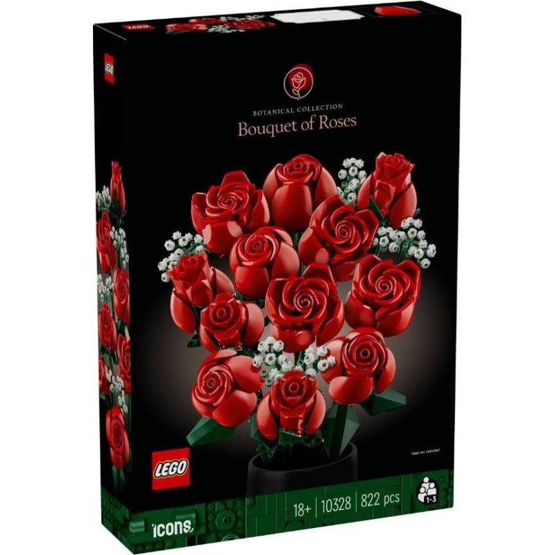 Lego ® Icons: Bouquet of Roses Building Set (10328)