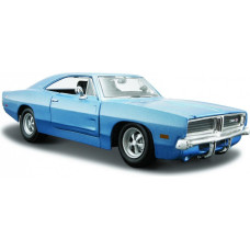 Maisto Model kompozytowy dodge charger r/t 1/25 niebieski