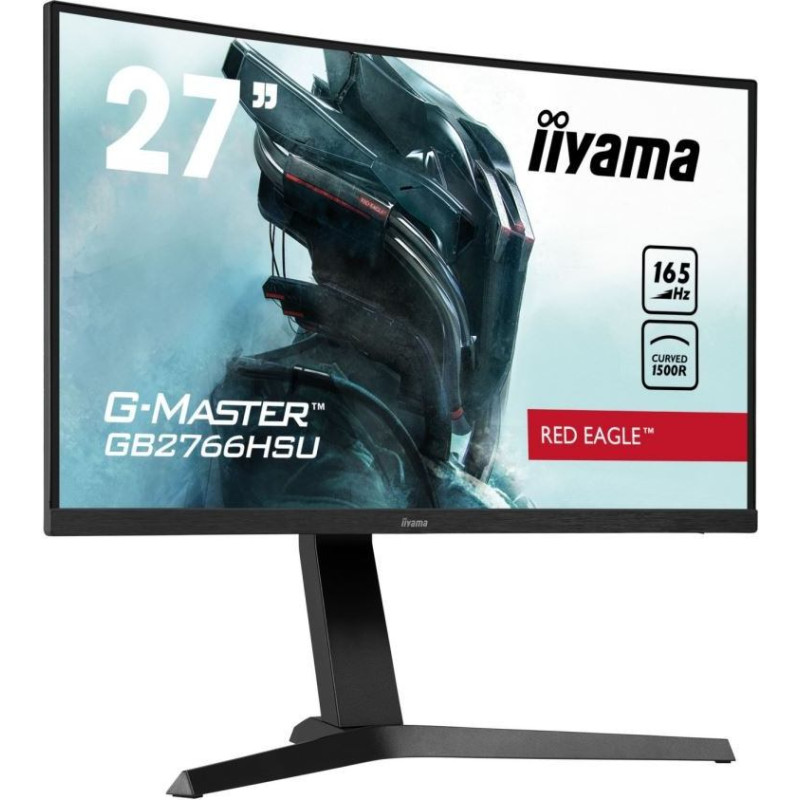 Iiyama Monitor 27 cali gb2766hsu-b1 va,165hz,1500r,1ms,dp,hdmix2,usb,freesyn