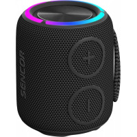 Sencor Głośnik bluetooth sirius 2 mini czarny moc 16w, led, tws