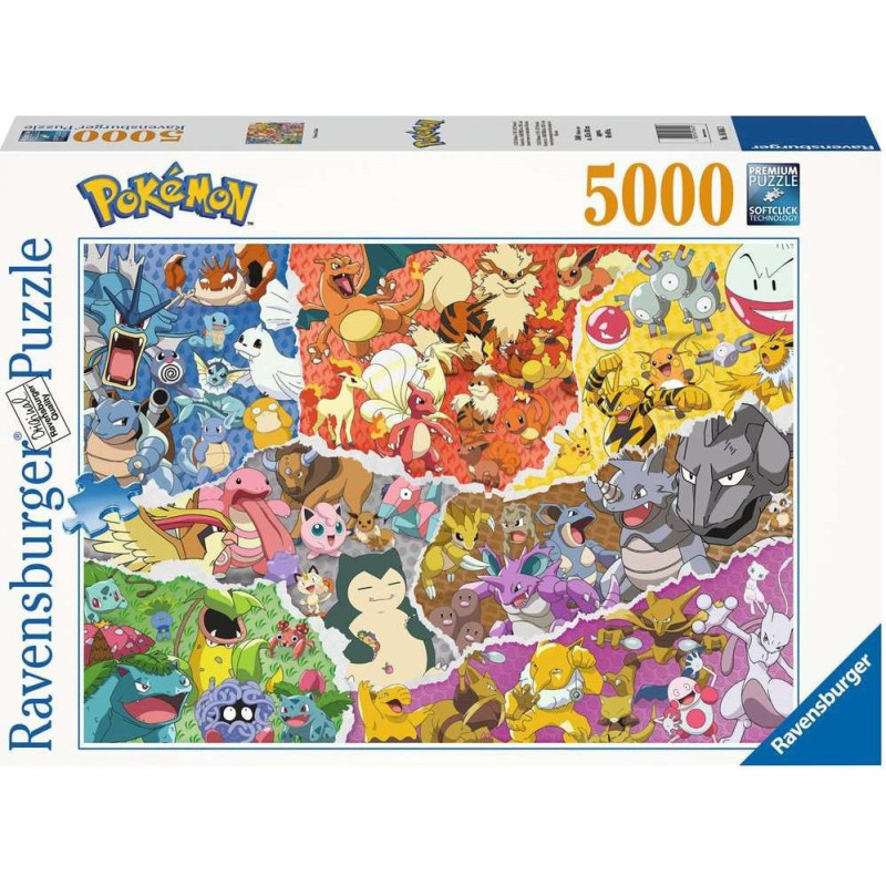 Ravensburger Polska Puzzle 5000 elementów pokemon