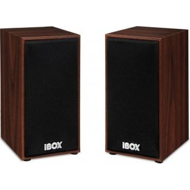 Ibox Zestaw głośników iglsp1 iglsp1 (2.0; kolor brązowy)