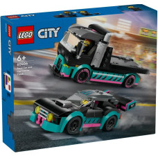 Lego ® City: Race Car and Car Carrier Truck Building Toy (60406)