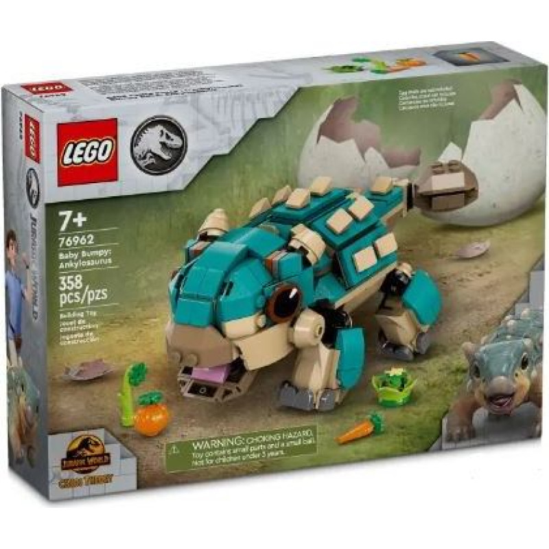 Lego ® Jurassic World: Chaos Theory - Baby Bumpy Ankylosaurus (76962)