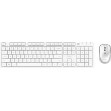 Trust Zestaw klawiatura + mysz ody ii bezprzewodowa biała