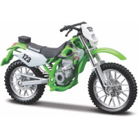 Maisto Model metalowy motocykl kawasaki klx 250sr z podstawką