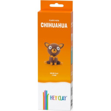 Tm Toys Masa plastyczna hey clay figurka puchate zwierzaki, chihuahua