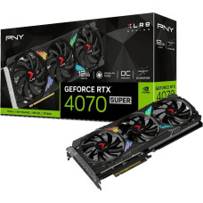 PNY Karta graficzna geforce rtx 4070 super 12gb xlr8 gaming verto