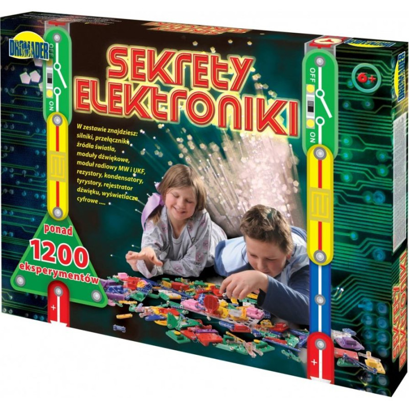 Dromader Sekrety elektroniki, 1200 eksperymentów