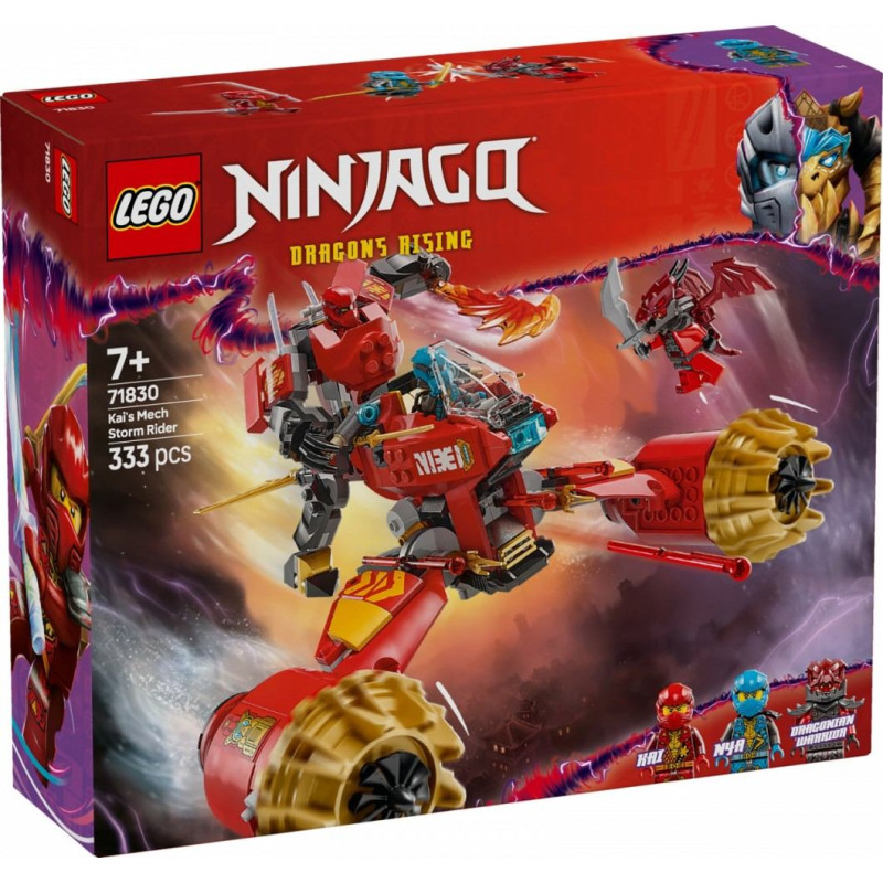 Lego Klocki ninjago 71830 burzowy jeździec-mech kaia